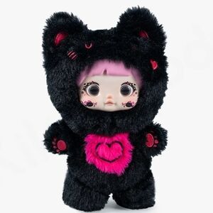 Nommi Loveliness Never Ends Series Plush NIB - Raspberry Cat MIMI